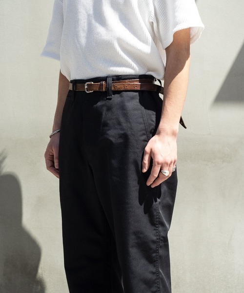 Milok（ミロック）の「WIDE CHINO PANTS（チノパンツ・メンズ・ブラウン・46/48）」の12枚目の写真