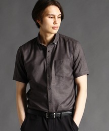 OXIJEWELヴィンテージツイルボタンダウン半袖シャツ