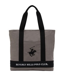 【Beverly Hills Polo Club/ビバリーヒルズポロクラブ】ポニー刺繍キャンバストートバッグ
