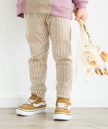 pairmanon | ユニセックス 総柄 ストライプ ドット チェック スーパー ストレッチ サルエル レギンス パンツ レギパン(レギンス/スパッツ)