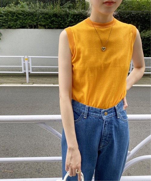 EDIT. FOR LULU(エディットフォールル)の「コンパクトツインニット(アンサンブル・レディース・ホワイト/サックスブルー/ボルドー/オレンジ・FREE)」の11枚目の写真