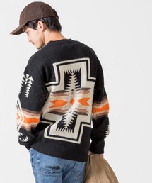 [PENDLETON/ペンドルトン] 別注 バックハーディングクルーネックニット