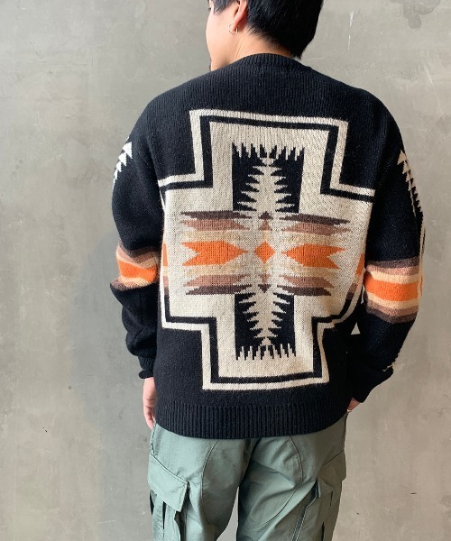 セール】[PENDLETON/ペンドルトン] 別注 バックデザイン クルー