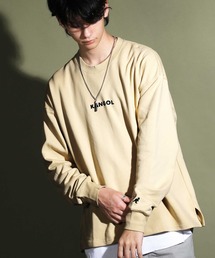 KANGOL / カンゴール 刺繍ロゴトレーナー ( タンクトップ付き )