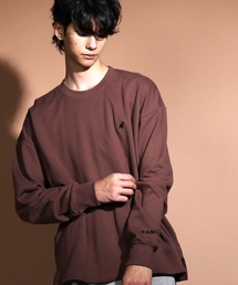 KANGOL / カンゴール 刺繍ロゴトレーナー ( タンクトップ付き )