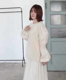 【ZOZO限定】サキシマamp「パフスリーブトップス」