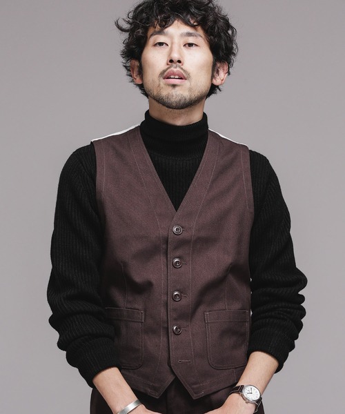 セール 別注 Farah ホップサックベスト セットアップ対応 ベスト Nano Universe ナノユニバース のファッション通販 Zozotown