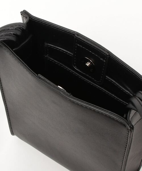 WEGO（ウィゴー）の「WEGO/スクエアミニショルダーバッグ（ショルダーバッグ・レディース・ブラック/ライトベージュ・FREE）」の9枚目の写真