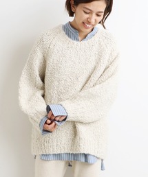 maison アルパカウールハンドプルオーバー◆
