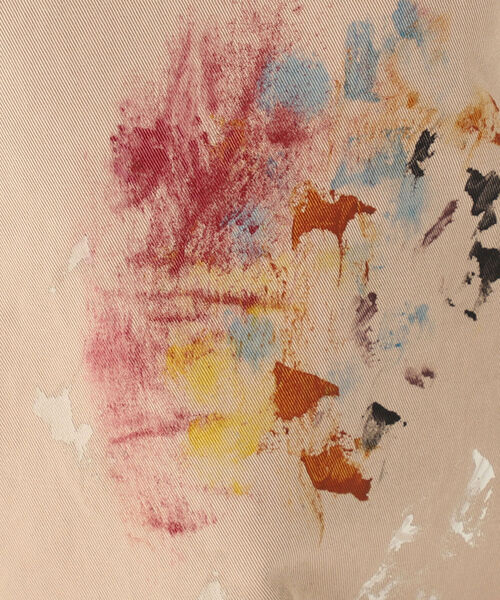 BEAMS（ビームス）の「BEAMS / ペイント ワイド チノパンツ（チノパンツ・メンズ・ホワイト/ベージュ・SMALL/MEDIUM/LARGE/X-LARGE）」の18枚目の写真