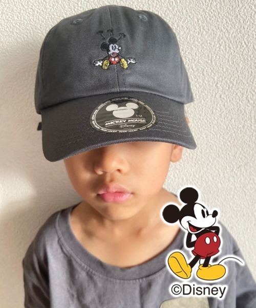 Disney（ディズニー）の「Kid’s ローキャップ（キャップ・キッズ・グリーン/ベージュ/ブラック/ベージュ系/パープル/ブラック系/ブラック系1/ベージュ系1/ベージュ系2/ピンク/ベージュ系その他/ピンク系その他/パープル系その他/ブラック系その他/ベージュ系その他2・FREE/52cm/56cm）」の3枚目の写真