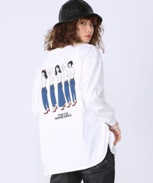 SOMETHING | SOMETHING TOKYO SOME GIRLS  ロングスリーブTシャツ(Tシャツ/カットソー)