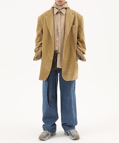 MASONPRINCE(メイソンプリンス)の「【MASONPRINCE】Trichromatic hoodie pockets shirt CS0956(シャツ/ブラウス・メンズ・ブラック/ホワイト/ベージュ・L/S/M)」の10枚目の写真