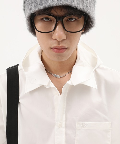 MASONPRINCE(メイソンプリンス)の「【MASONPRINCE】Trichromatic hoodie pockets shirt CS0956(シャツ/ブラウス・メンズ・ブラック/ホワイト/ベージュ・L/S/M)」の21枚目の写真