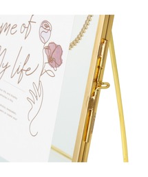 Francfranc（フランフラン）の「メタルガラス フレーム ゴールド