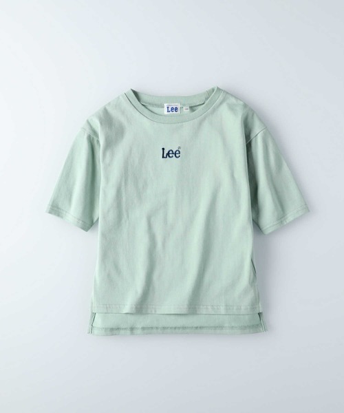 Lee（リー）の「【Lee】バックプリントワイドTシャツ（Tシャツ/カットソー・キッズ・ブラック/パープル/ホワイト/ケリーグリーン・120/140/130/155/105）」の9枚目の写真