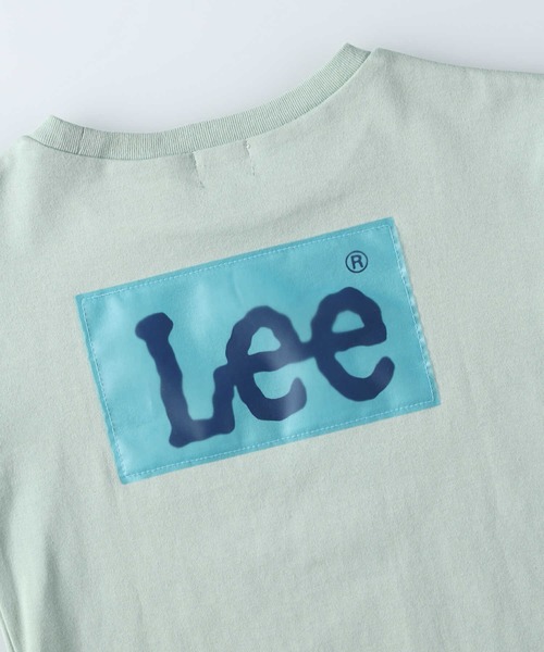 Lee（リー）の「【Lee】バックプリントワイドTシャツ（Tシャツ/カットソー・キッズ・ブラック/パープル/ホワイト/ケリーグリーン・120/140/130/155/105）」の8枚目の写真