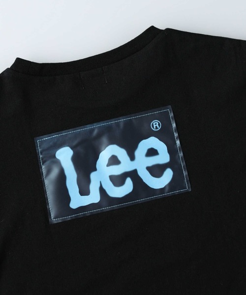 Lee（リー）の「【Lee】バックプリントワイドTシャツ（Tシャツ/カットソー・キッズ・ブラック/パープル/ホワイト/ケリーグリーン・120/140/130/155/105）」の10枚目の写真