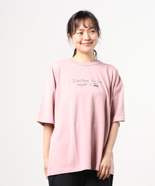 Lazar(ラザル)の「バックプリント Surf & Street イラスト グラフィック ポンチ オーバーサイズ Tシャツ(Tシャツ/カットソー・メンズ・ホワイト/ベージュ/パープル/ピンク/ターコイズブルー/ホワイト系その他/ホワイト系その他2/ホワイト系その他3・M/L)」の14枚目の写真