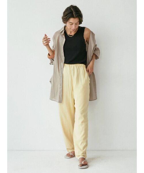 Ungrid（アングリッド）の「シアールーズシャツ（シャツ/ブラウス・レディース・オフホワイト/オレンジ/ミント/ヘザーグレー・FREE）」の11枚目の写真