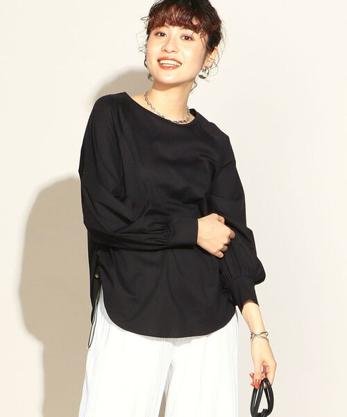 NOLLEY’S(ノーリーズ)の「トリコットプルオーバーカットソー(Tシャツ/カットソー・レディース・ブラック/ピンク/オフホワイト・38)」の22枚目の写真