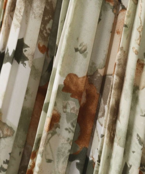 N.(N. Natural Beauty Basic)(エヌエヌナチュラルビューティーベーシック)の「◆フラワーケシプリーツスカート(スカート・レディース・グレー系/グリーン系/ピンク系・MEDIUM)」の20枚目の写真