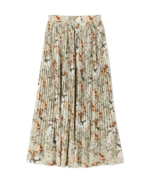 N.(N. Natural Beauty Basic)(エヌエヌナチュラルビューティーベーシック)の「◆フラワーケシプリーツスカート(スカート・レディース・グレー系/グリーン系/ピンク系・MEDIUM)」の19枚目の写真