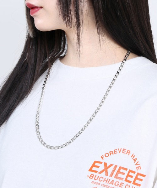 EXIEEE(イグジー)の「チェーンネックレス(ネックレス・レディース・シルバー/ゴールド・FREE)」の2枚目の写真