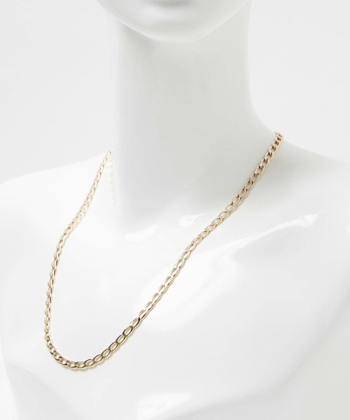 EXIEEE(イグジー)の「チェーンネックレス(ネックレス・レディース・シルバー/ゴールド・FREE)」の9枚目の写真