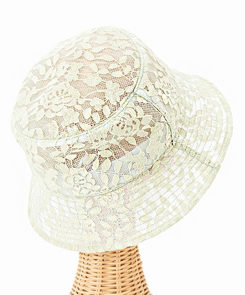 Casselini（キャセリーニ）の「レースハット（ハット・レディース・ホワイト/ラベンダー/ミント/ブラック・FREE）」の12枚目の写真