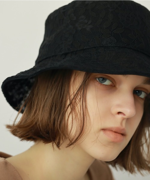Casselini（キャセリーニ）の「レースハット（ハット・レディース・ホワイト/ラベンダー/ミント/ブラック・FREE）」の13枚目の写真