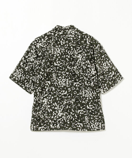 BEAMS（ビームス）の「BEAMS / プリント ルーズ オープン カラーシャツ（シャツ/ブラウス・メンズ・ダークグリーン/ベージュ・SMALL/MEDIUM/LARGE/X-LARGE）」の15枚目の写真
