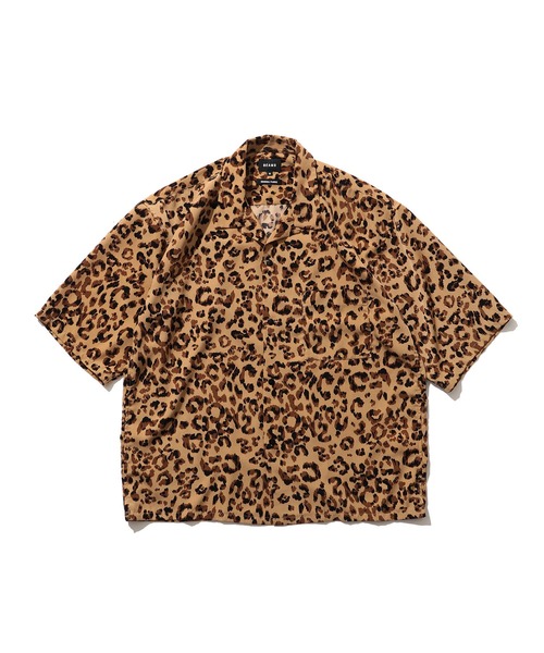 BEAMS（ビームス）の「BEAMS / プリント ルーズ オープン カラーシャツ（シャツ/ブラウス・メンズ・ダークグリーン/ベージュ・SMALL/MEDIUM/LARGE/X-LARGE）」の17枚目の写真