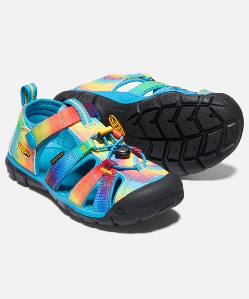 KEEN(キーン)の「SEACAMP II CNX / シーキャンプ ツー シーエヌエックス / キッズ サンダル(サンダル・キッズ・レインボー・22cm/20cm/21cm/22.5cm/23.5cm)」の2枚目の写真