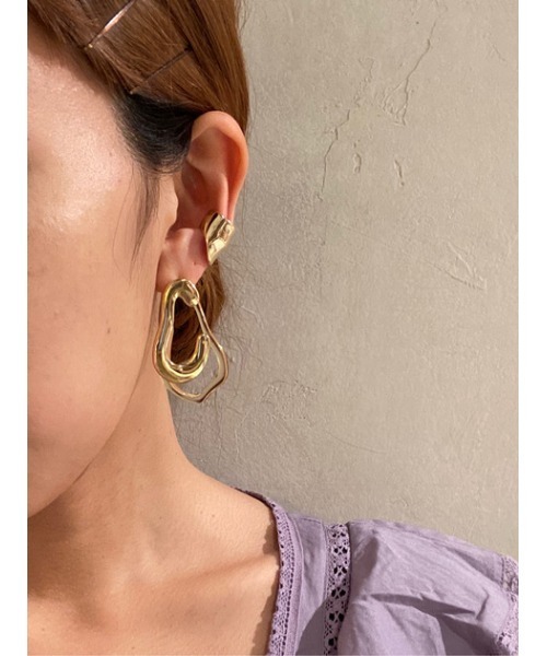 SLY（スライ）の「TRIBE METAL EAR CUFF/メタルイヤーカフ（イヤーカフ・レディース・シルバー/ゴールド・FREE）」の4枚目の写真