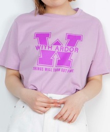 WEGO | WEGO/カレッジロゴプリントTシャツ(Tシャツ/カットソー)