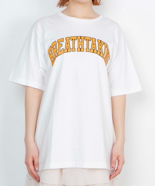 ワコマリア ヘビーウェイトTシャツ｜カレッジロゴプリント SlashDate（スラッシュデイト）の「オーバーサイズ