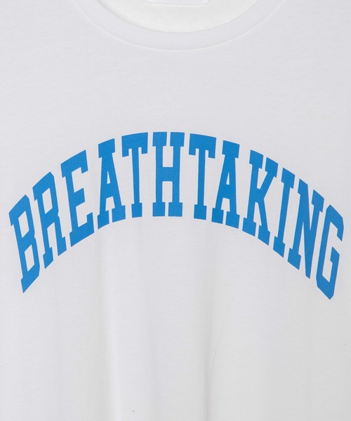 WEGO(ウィゴー)の「WEGO/カレッジロゴプリントTシャツ(Tシャツ/カットソー・レディース・ホワイト/ホワイト系その他/杢グレー/ライトパープル/オートミール/ブルー・SMALL/MEDIUM/LARGE/X-LARGE)」の18枚目の写真