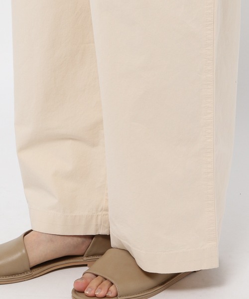 studio CLIP（スタディオクリップ）の「【低身長向けアイテム/WEB限定】コットンクロスワークサロペット（サロペット/オーバーオール・レディース・ブラック/ライトベージュ・FREE）」の11枚目の写真