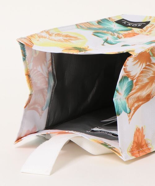 ROXY（ロキシー）の「LUNCH HOUR/ロキシー保冷ランチバッグ（ポーチ・レディース・ネイビー/ブルー/グリーン・FREE）」の4枚目の写真