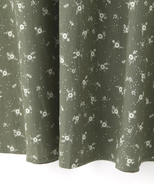 FREE'S MART（フリーズマート）の「【Sシリーズ対応】レトロフラワーマキシスカート（スカート・レディース・ブラック系その他/ホワイト系その他/グリーン系その他3・SMALL/MEDIUM）」の11枚目の写真