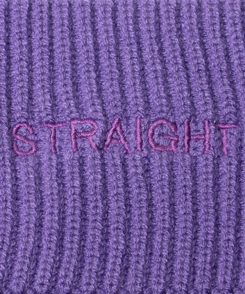 WEGO（ウィゴー）の「WEGO/ロゴ刺繍ヘアバンド（ニットキャップ/ビーニー・レディース・ホワイト/ブラック/パープル/ライム/オレンジ・FREE）」の6枚目の写真