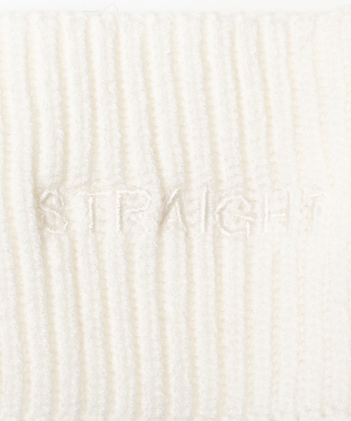 WEGO（ウィゴー）の「WEGO/ロゴ刺繍ヘアバンド（ニットキャップ/ビーニー・レディース・ホワイト/ブラック/パープル/ライム/オレンジ・FREE）」の8枚目の写真