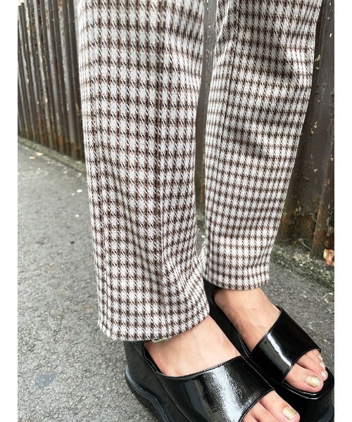 ENVYM（アンビー）の「ジャガードストレートＰＴ（その他パンツ・レディース・ベージュ/グレー・FREE）」の14枚目の写真