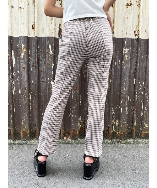 ENVYM（アンビー）の「ジャガードストレートＰＴ（その他パンツ・レディース・ベージュ/グレー・FREE）」の8枚目の写真