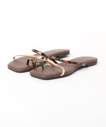 NOFALL | ストリングトングフラットサンダル(サンダル)