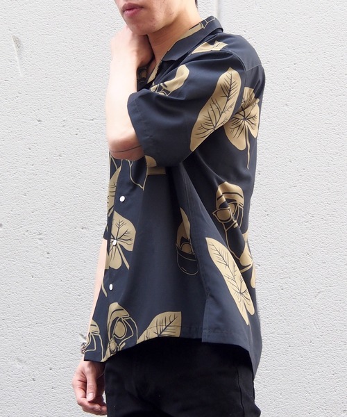 MODEM DESIGN モデムデザイン ojisan aloha shirt オッサン
