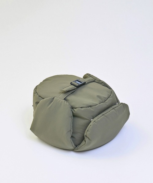 CA4LA(カシラ)の「VICTIM ヴィクティム / xCA4LA BOMBER CAP カシラボンバーキャップ / VTM-21-A-132(キャップ・メンズ・ブラック/ホワイト/オリーブ・FREE)」の4枚目の写真