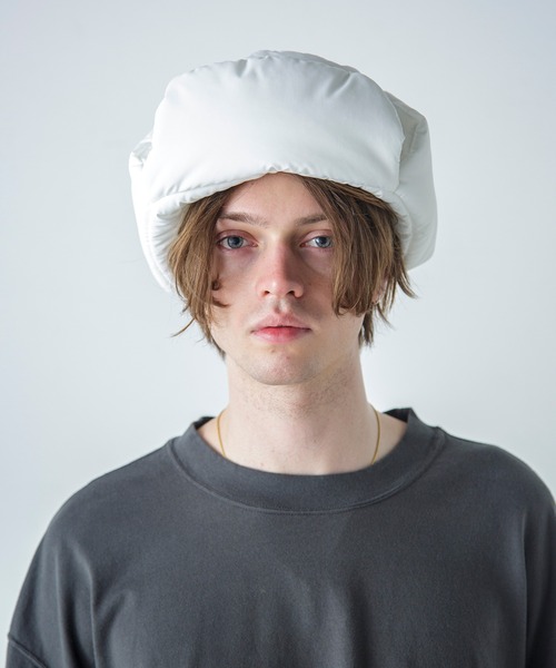 CA4LA(カシラ)の「VICTIM ヴィクティム / xCA4LA BOMBER CAP カシラボンバーキャップ / VTM-21-A-132(キャップ・メンズ・ブラック/ホワイト/オリーブ・FREE)」の12枚目の写真