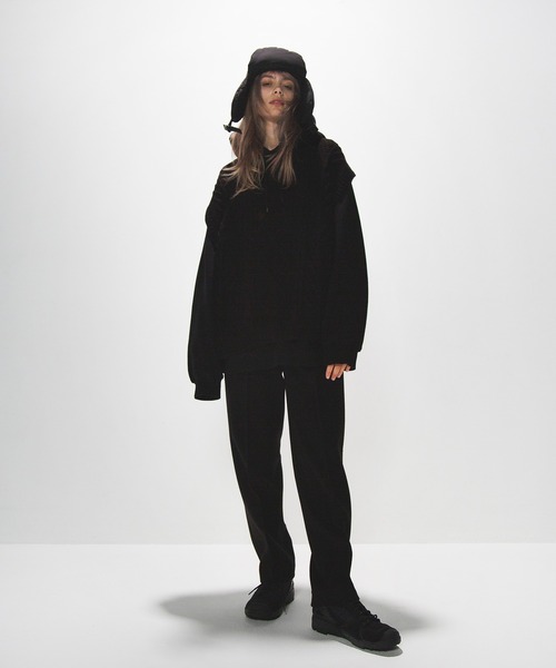 CA4LA(カシラ)の「VICTIM ヴィクティム / xCA4LA BOMBER CAP カシラボンバーキャップ / VTM-21-A-132(キャップ・メンズ・ブラック/ホワイト/オリーブ・FREE)」の16枚目の写真